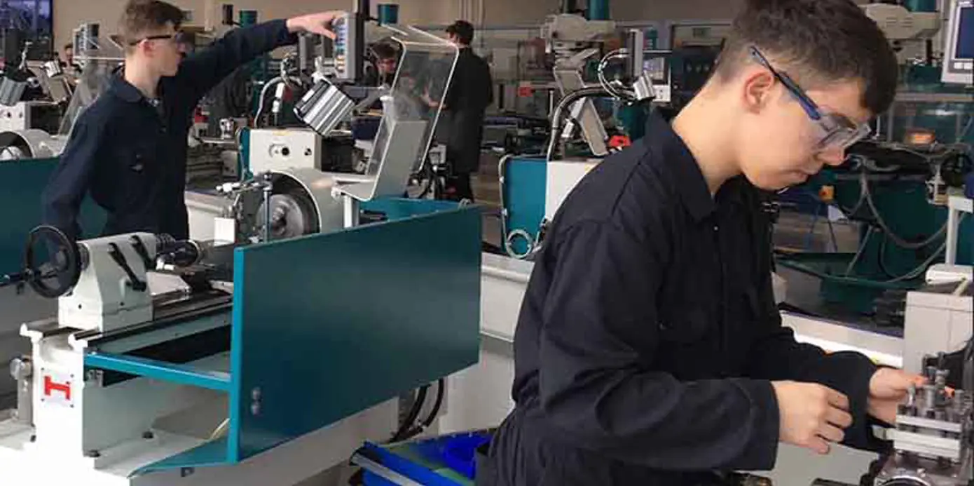 New Machine Tool workshop at Coleg Cambria New Machine Tool workshop at Coleg Cambria