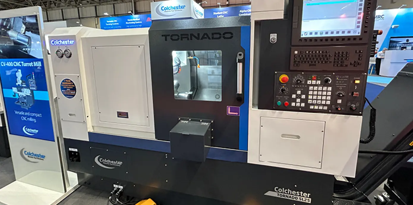 Tornado SL25 Turning Centre at MACH 2024 Tornado SL25 Turning Centre at MACH 2024