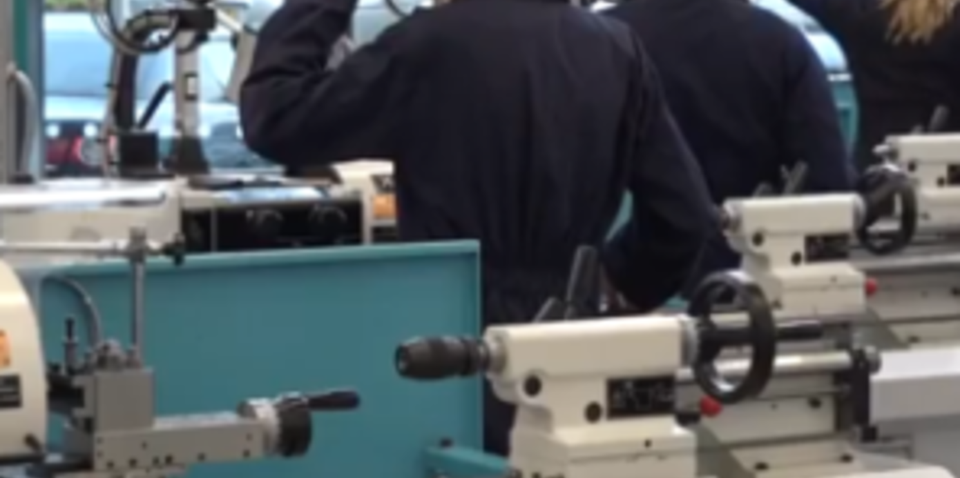 Colchester Student centre lathes at Scarborough UTC Colchester Student centre lathes at Scarborough UTC