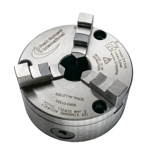125mm 3 Jaw Standard Accuracy Pratt Burnerd Chuck 125mm 3 Jaw Standard Accuracy Pratt Burnerd Chuck