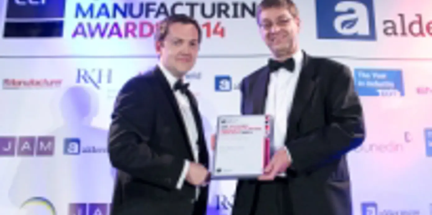 Mike Williams of Aldermore (l) with Mike Berry, Managing Director of 600 UK