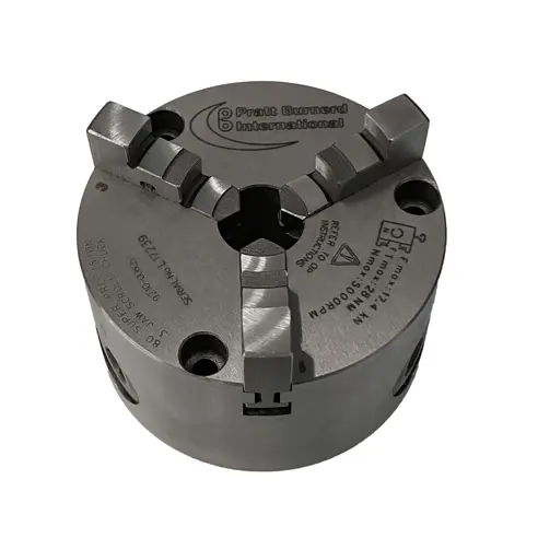 80mm 3 Jaw Super Precision Pratt Burnerd Chuck 80mm 3 Jaw Super Precision Pratt Burnerd Chuck