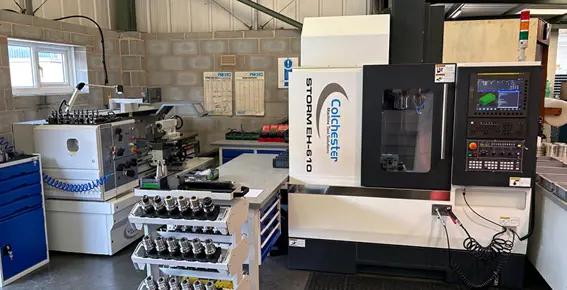 Wentworth Moulds manage increased workload with Storm EH-610 VMC Wentworth Moulds manage increased workload with Storm EH-610 VMC