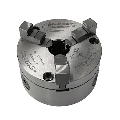 100mm 3 Jaw Standard Accuracy Pratt Burnerd Chuck 100mm 3 Jaw Standard Accuracy Pratt Burnerd Chuck
