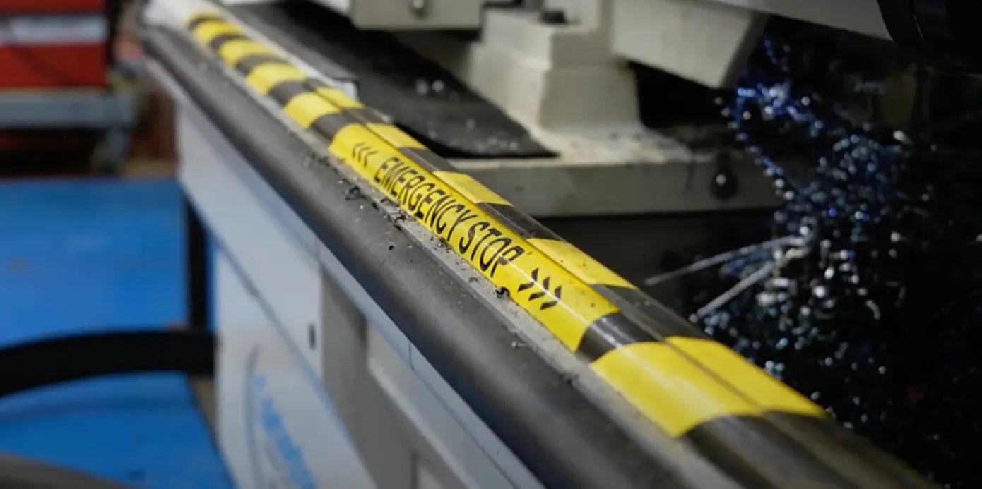 Bespoke health & safety features for Strata's workshop
