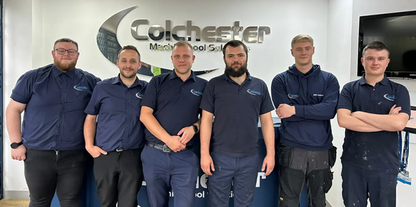 The Colchester team The Colchester team