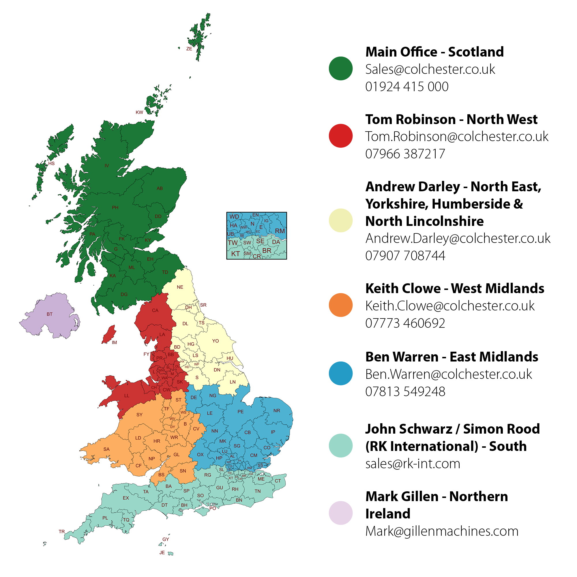 CMTS Sales Map