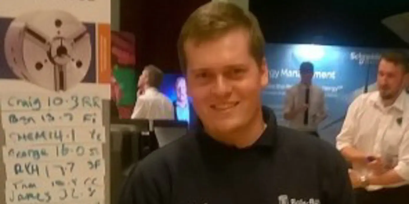 Craig Arnell, Gripfast Challenge Winner Craig Arnell, Gripfast Challenge Winner