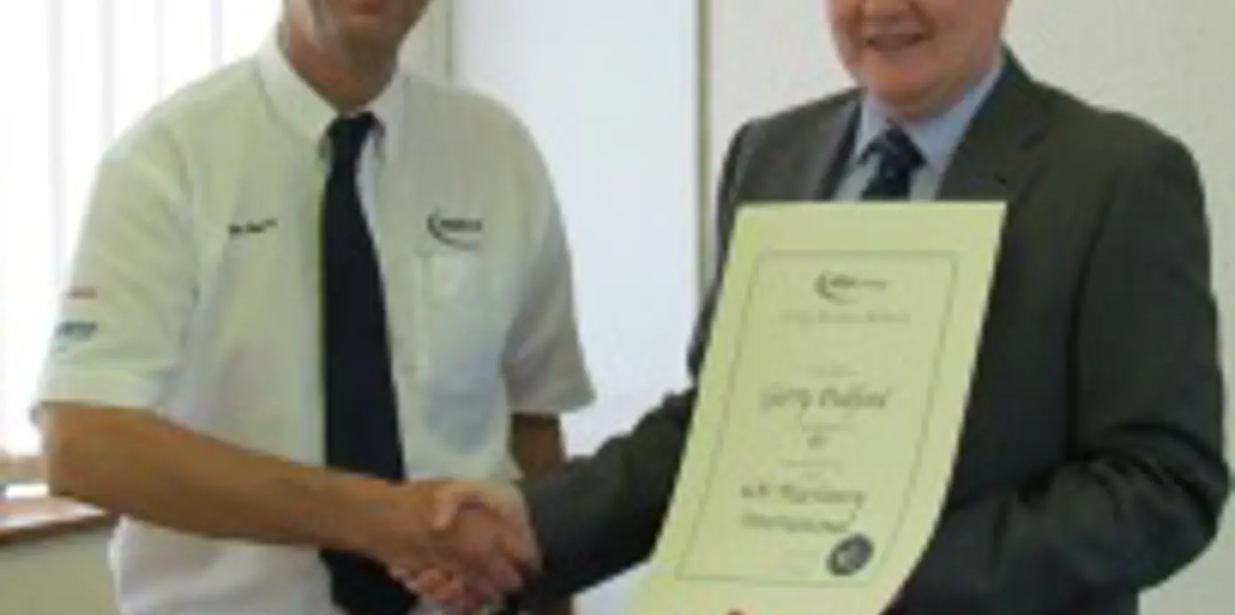 Ian Chilver and Gerry Pulford