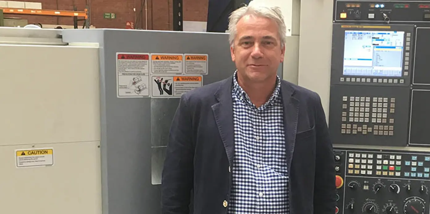 Sean Luck, Area Sales Manager, Colchester Machine Tool Solutions Sean Luck, Area Sales Manager, Colchester Machine Tool Solutions